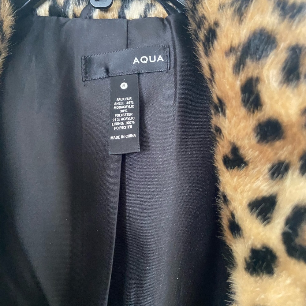 Ladies Leopard Jacket - Size Small